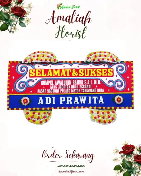 Papan Bunga Ucapan Selamat Sembakung Atulai