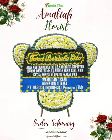 Papan Bunga Duka Sembakung Atulai